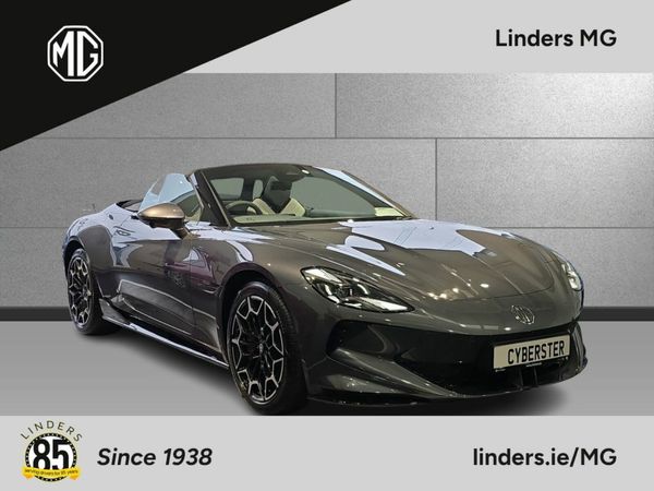 MG Cyberster Convertible, Electric, 2026, Grey