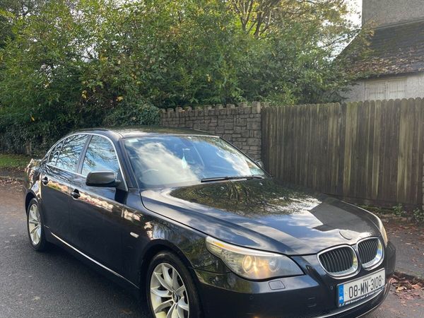 BMW 5-Series Saloon, Diesel, 2008, Black