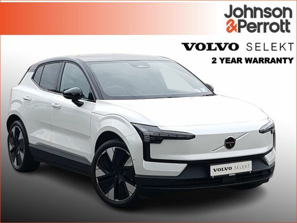 Volvo EX30 SUV, Electric, 2024, White