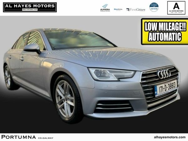 Audi A4 Saloon, Diesel, 2017, Silver