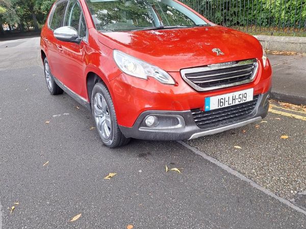 Peugeot 2008 SUV, Petrol, 2016, Red