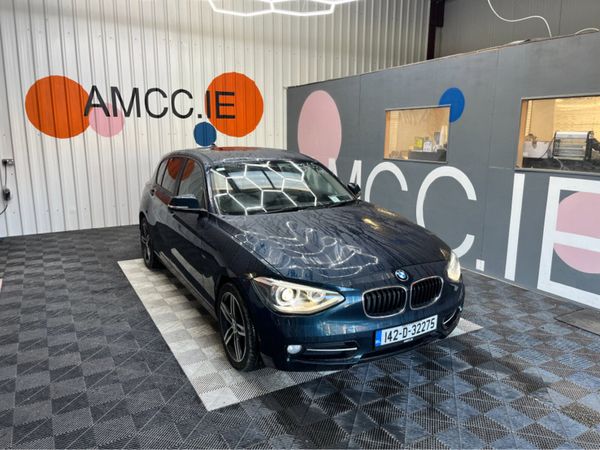 BMW 1-Series Hatchback, Petrol, 2014, Blue
