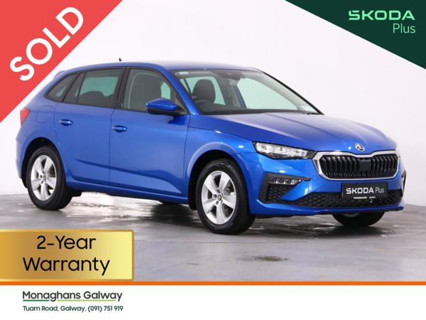 Skoda Scala Hatchback, Petrol, 2025, Blue