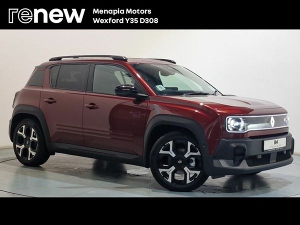 Renault 4 Hatchback, Electric, 2026, Red