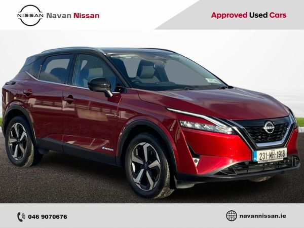 Nissan Qashqai MPV, Petrol Hybrid, 2023, Red