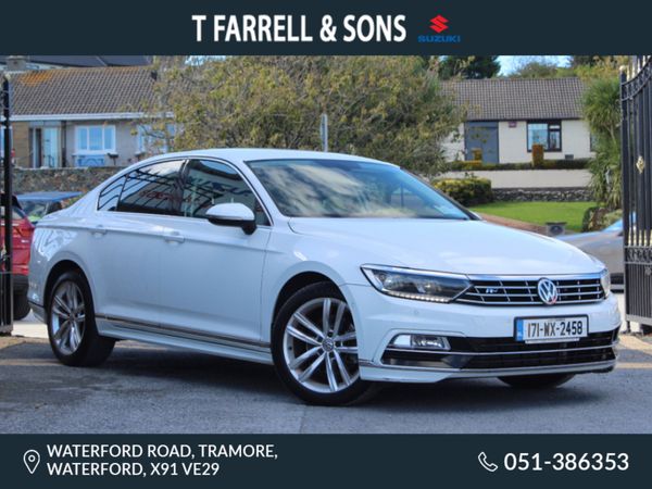 Volkswagen Passat Saloon, Diesel, 2017, White