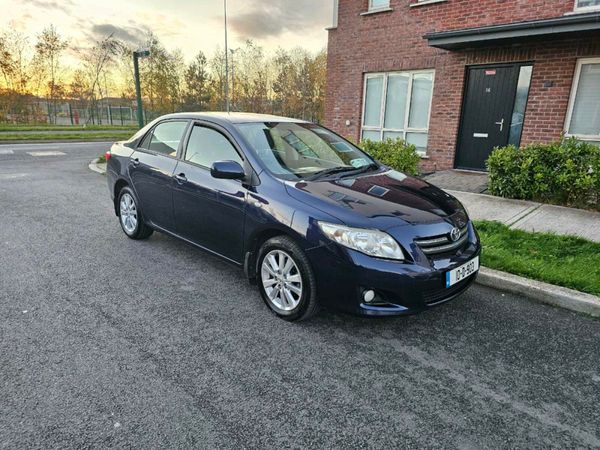 Toyota Corolla Saloon, Petrol, 2010, Blue