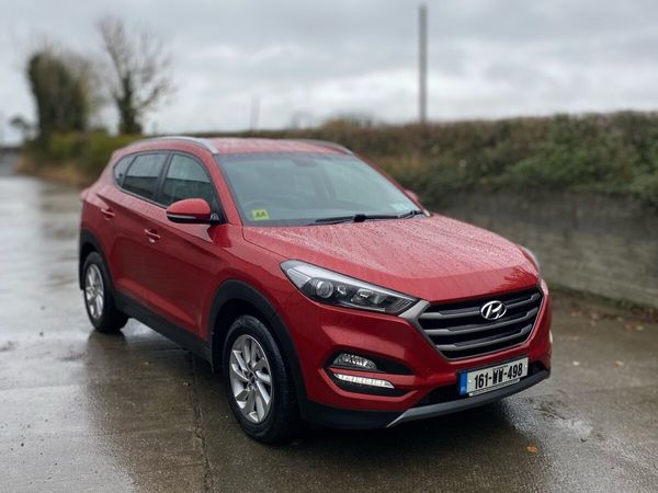 Hyundai Tucson SUV, Diesel, 2016, Red