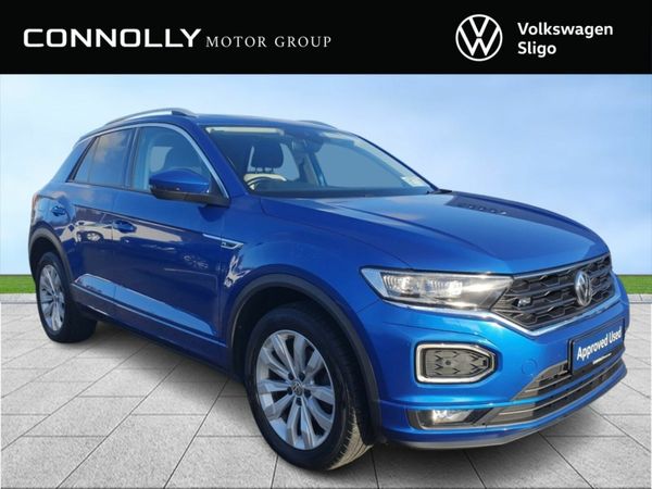 Volkswagen T-Roc SUV, Petrol, 2020, Blue
