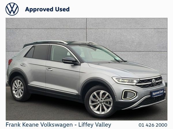 Volkswagen T-Roc SUV, Petrol, 2024, Silver