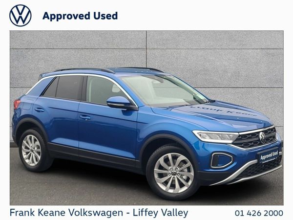 Volkswagen T-Roc Hatchback, Petrol, 2025, Blue