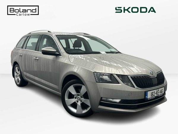 Skoda Octavia Estate, Petrol, 2018, Grey