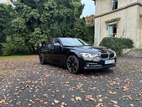 BMW 3-Series Saloon, Diesel, 2017, Black