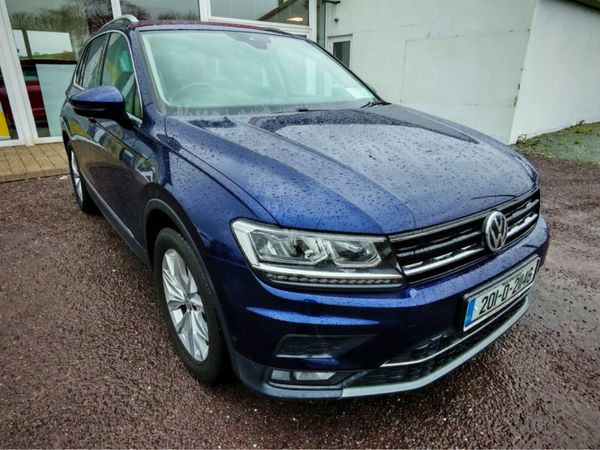 Volkswagen Tiguan SUV, Diesel, 2020, Blue