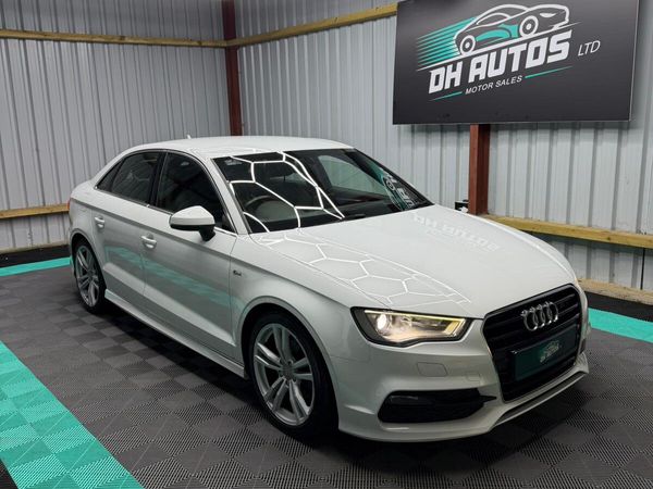 Audi A3 Saloon, Diesel, 2015, White