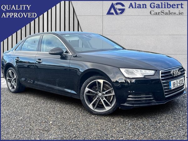 Audi A4 Saloon, Diesel, 2018, Black