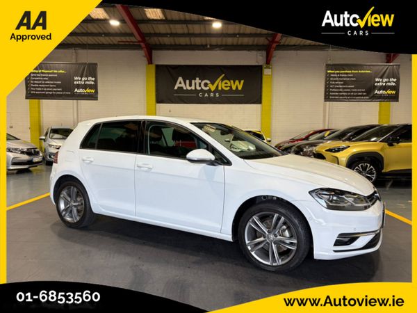 Volkswagen Golf Hatchback, Petrol, 2020, White