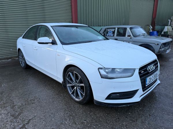 Audi A4 Saloon, Diesel, 2013, White