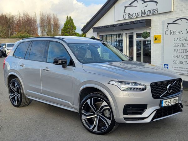 Volvo XC90 Estate, Petrol Plug-in Hybrid, 2023, Silver
