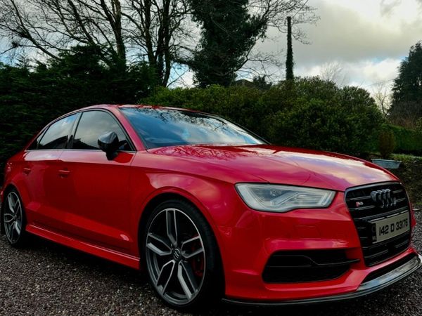 Audi S3 Saloon, Petrol, 2014, Red