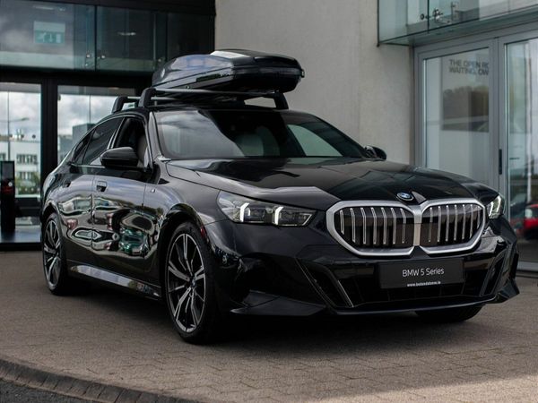 BMW 5-Series Saloon, Petrol, 2026, Black