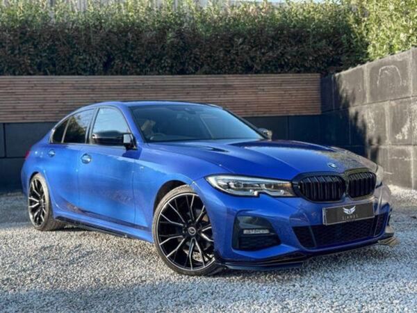 BMW 3-Series Saloon, Petrol Plug-in Hybrid, 2020, Blue