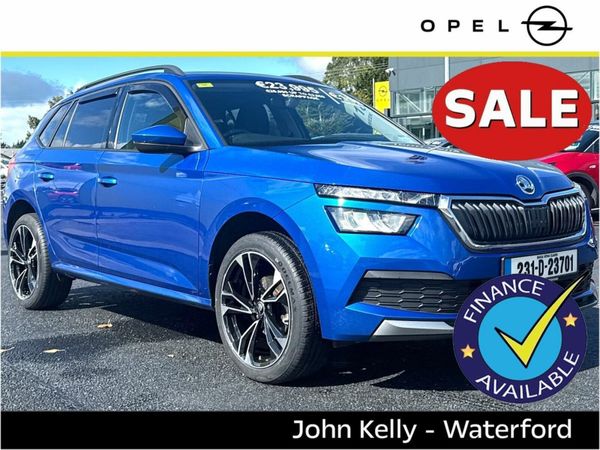 Skoda Kamiq Hatchback, Petrol, 2023, Blue