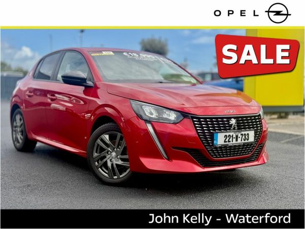 Peugeot 208 Hatchback, Petrol, 2022, Red