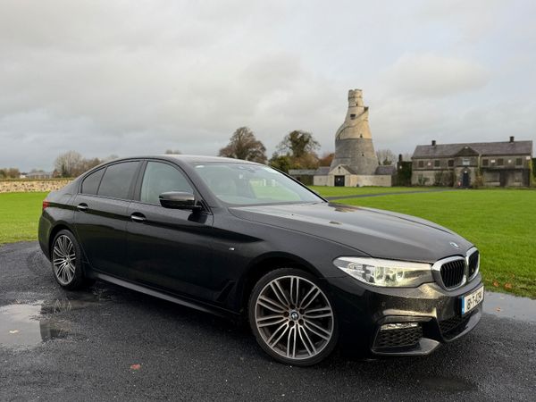 BMW 5-Series Saloon, Diesel, 2018, Black