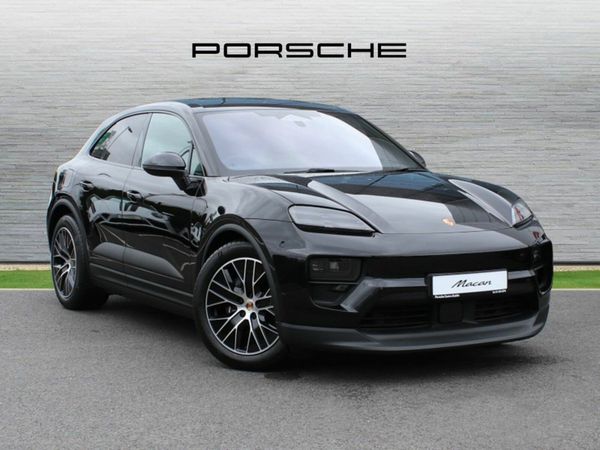 Porsche Macan SUV, Electric, 2025, Black