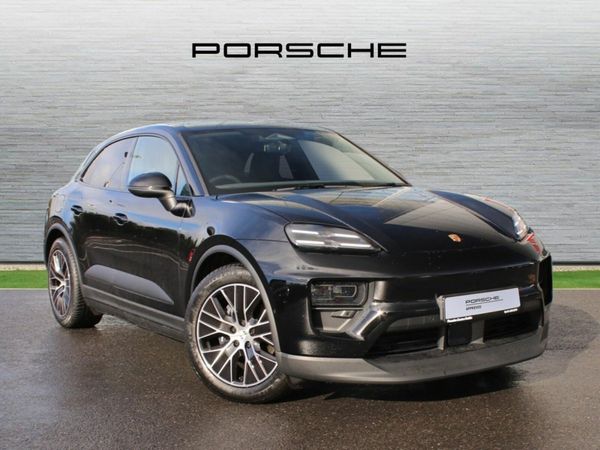 Porsche Macan SUV, Electric, 2025, Black
