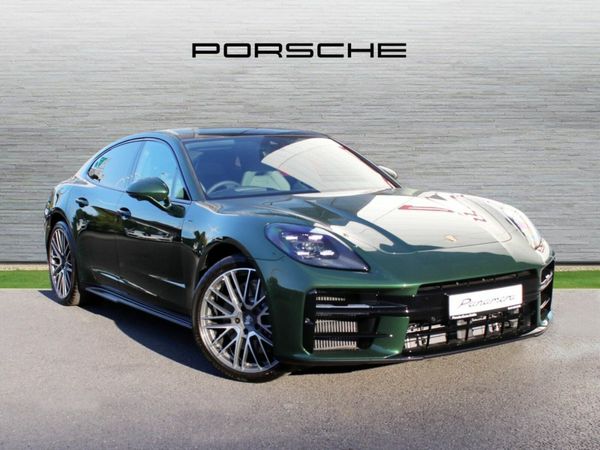 Porsche Panamera Saloon, Petrol Hybrid, 2025, Green