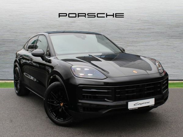 Porsche Cayenne Coupe, Petrol Hybrid, 2025, Black