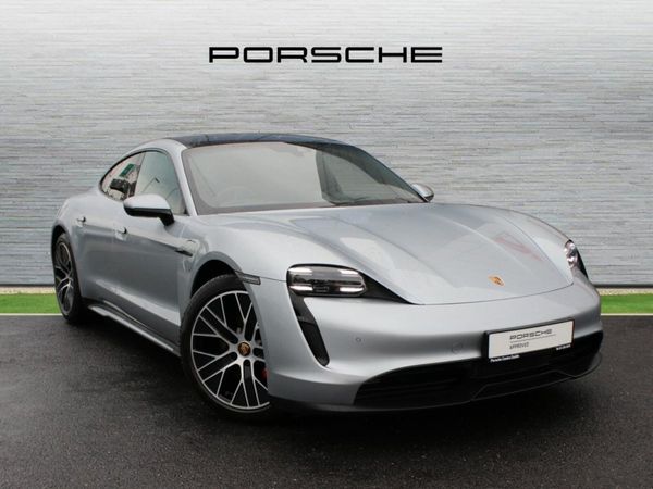 Porsche Taycan Saloon, Electric, 2025, Silver