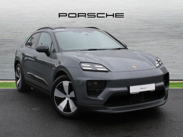 Porsche Macan SUV, Electric, 2025, Grey