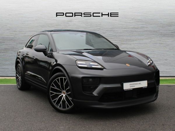 Porsche Macan SUV, Electric, 2025, Grey