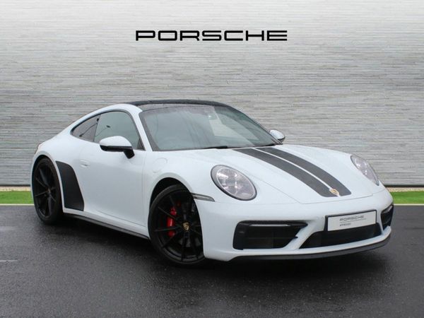 Porsche 911 Coupe, Petrol, 2019, White