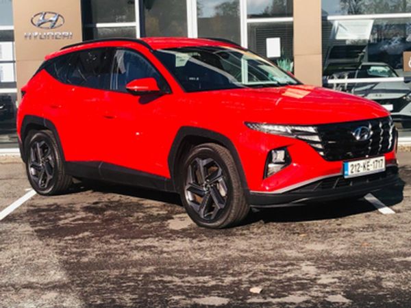 Hyundai Tucson MPV, Petrol Plug-in Hybrid, 2021, Engine Red