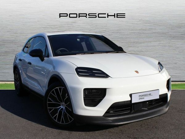 Porsche Macan SUV, Electric, 2025, White