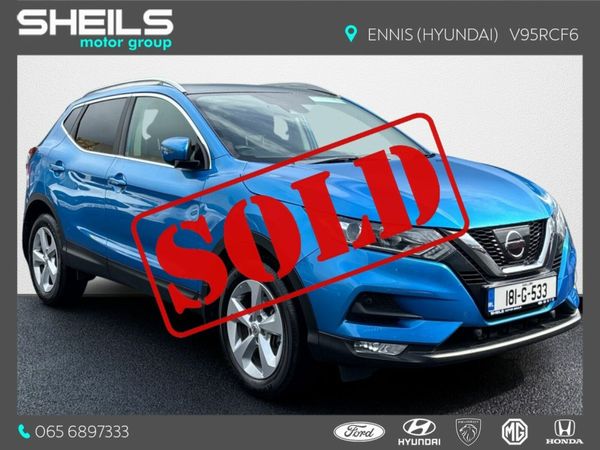 Nissan Qashqai MPV, Diesel, 2018, Blue