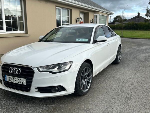 Audi A6 Saloon, Diesel, 2013, White