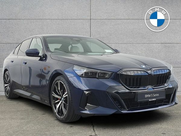 BMW 5-Series Saloon, Petrol Plug-in Hybrid, 2025, Grey