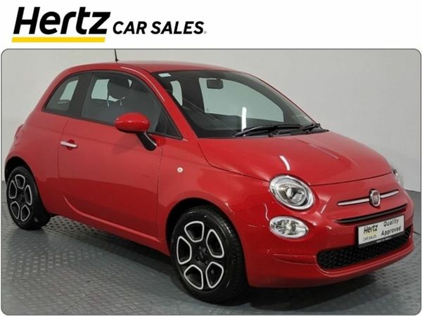 Fiat 500 Hatchback, Petrol, 2023, Red
