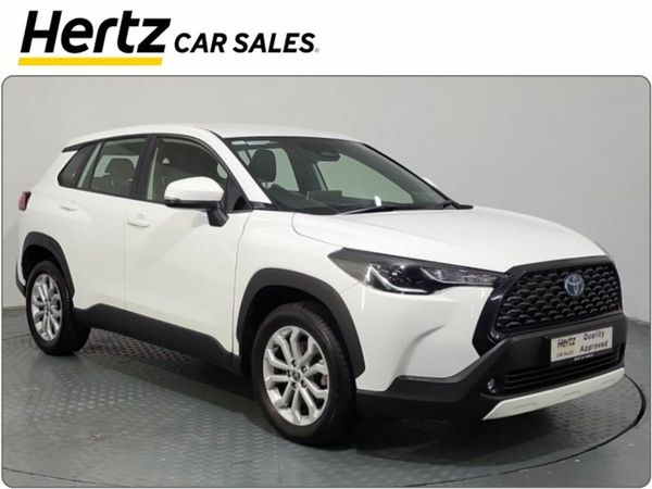 Toyota Corolla Cross Hatchback, Petrol Hybrid, 2023, White
