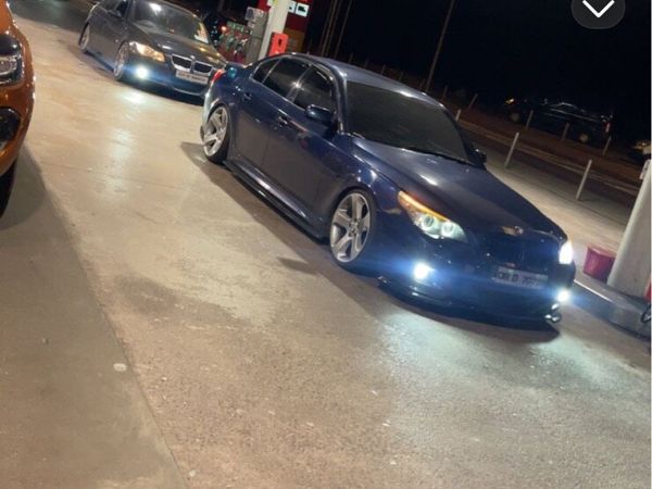 BMW 5-Series Saloon, Diesel, 2008, Blue