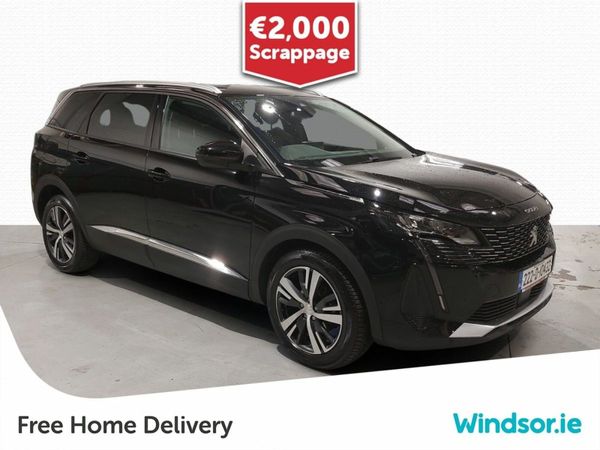 Peugeot 5008 MPV, Diesel, 2022, Black