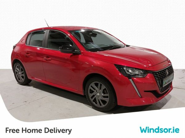 Peugeot 208 Hatchback, Petrol, 2022, Red