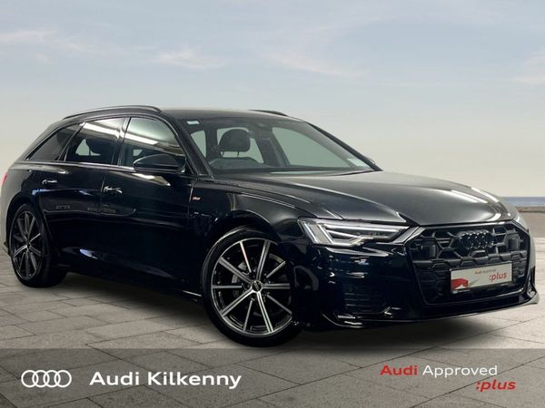 Audi A6 Estate, Diesel Hybrid, 2025, Black