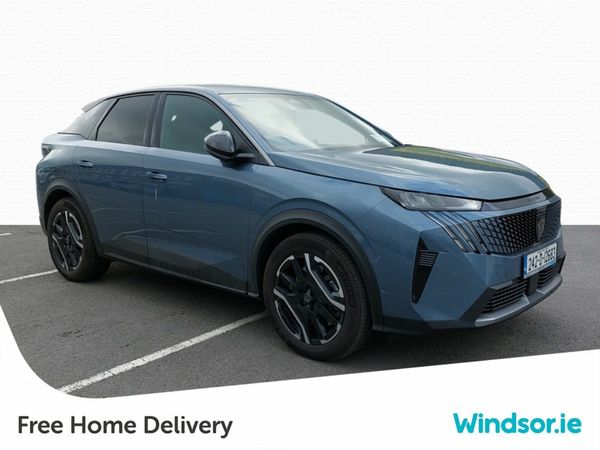 Peugeot 3008 SUV, Electric, 2024, Blue