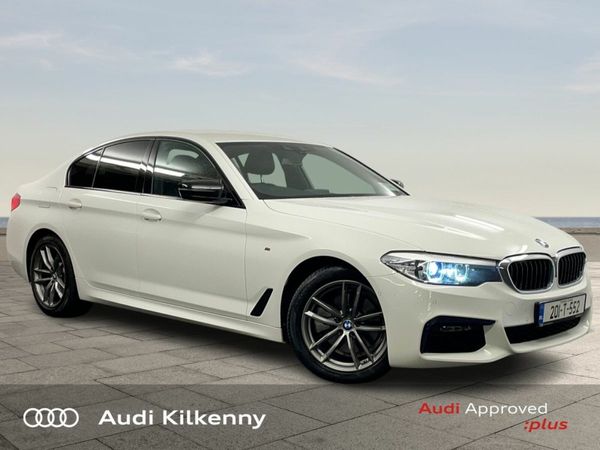 BMW 5-Series Saloon, Diesel, 2020, White